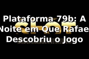 Plataforma 79b: A Noite em Que Rafael Descobriu o Jogo